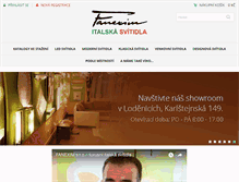 Tablet Screenshot of fanexim.cz